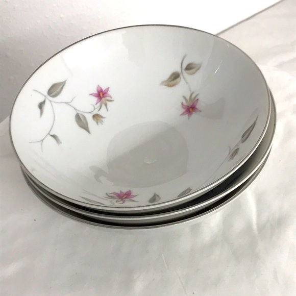 Mikasa Other - Mikasa Fine China from Yamaha, Japan Antique Floral bowls